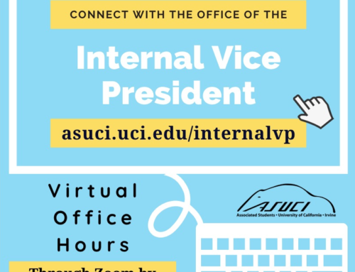 Spring Quarter Office of the Internal Vice President Office Hours